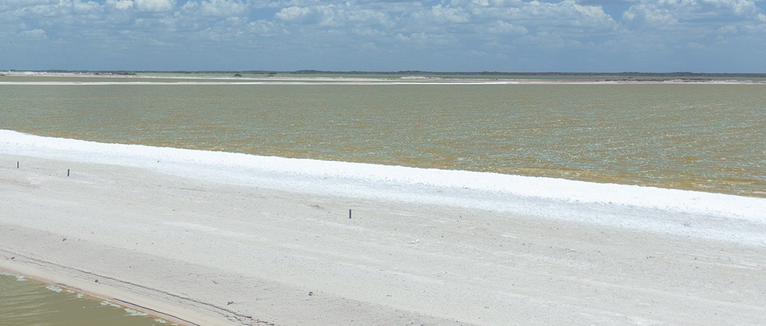 Lagunas azul, Las Coloradas